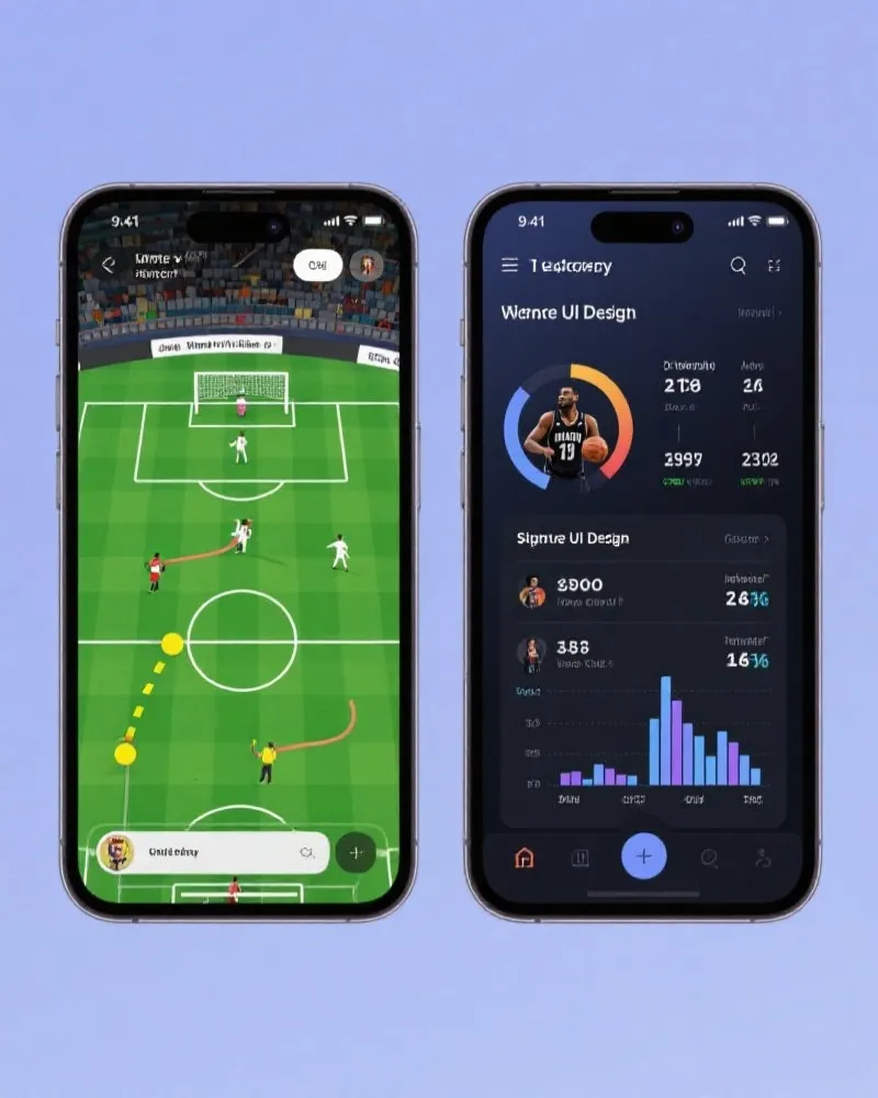 雷速体育APP界面展示